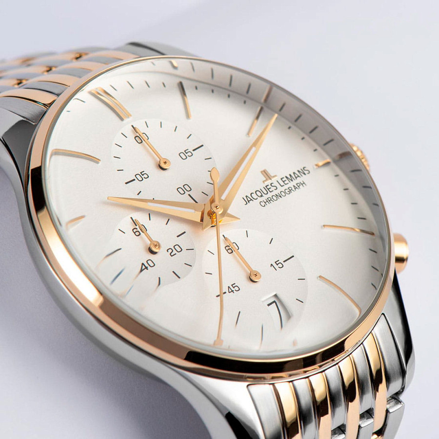 Часы Jacques Lemans London 1-2163J — сталь металл, Австрия