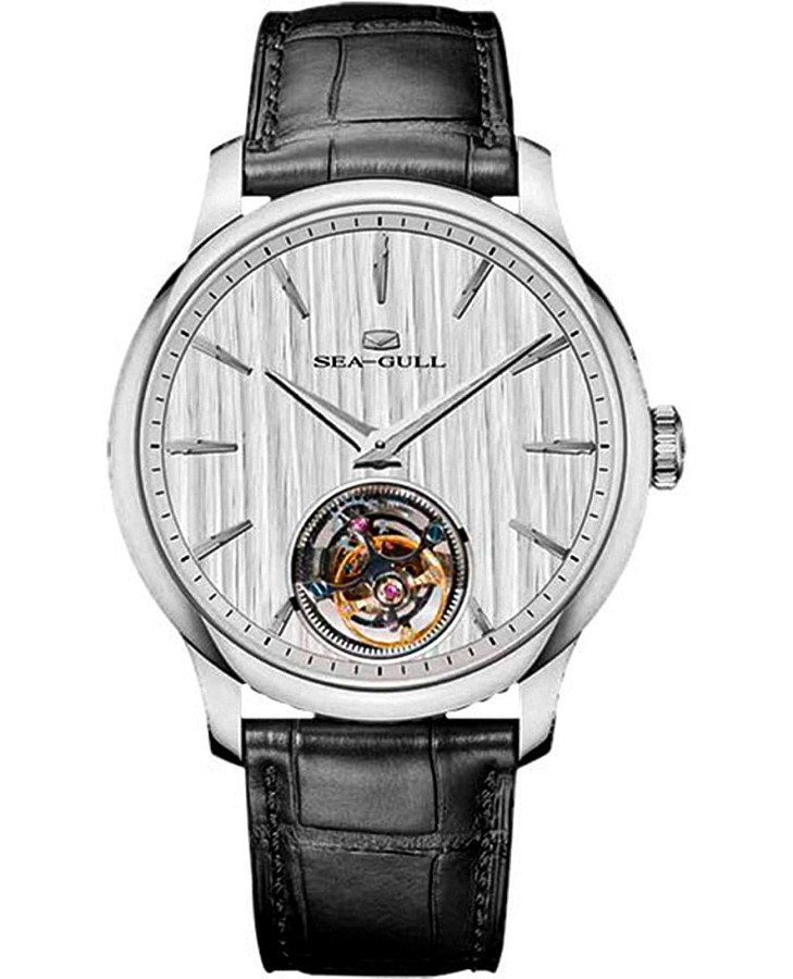Часы Seagull Complications 818.12.8850 — мужские, серебристый