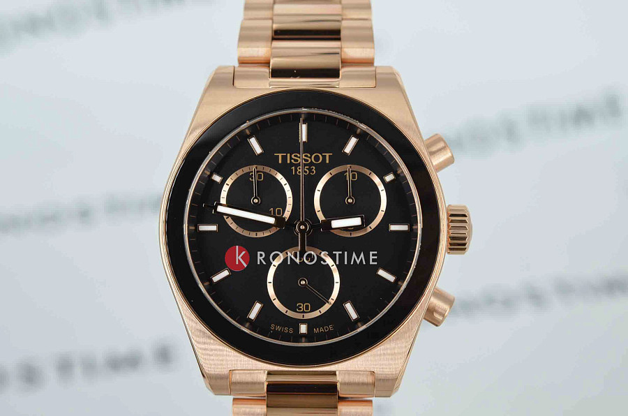 Часы Tissot PR516 Quartz Chronograph T149.417.33.051.00 — металл сталь, Швейцария