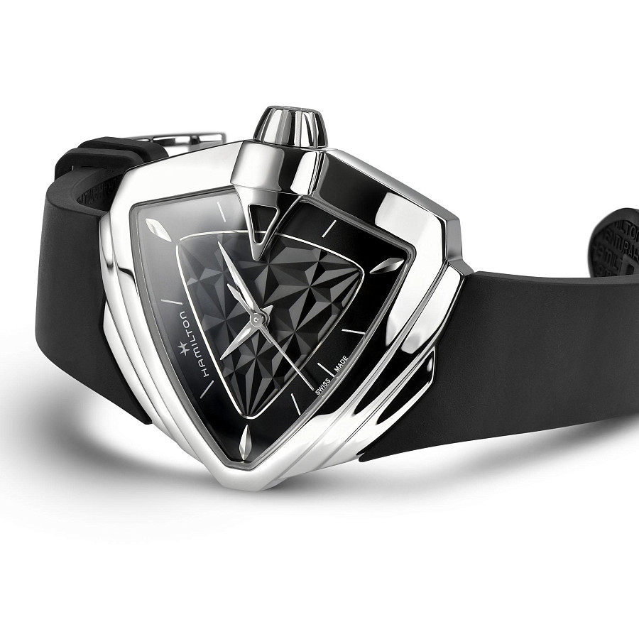 Часы Hamilton Ventura H24251330 — черный, сталь