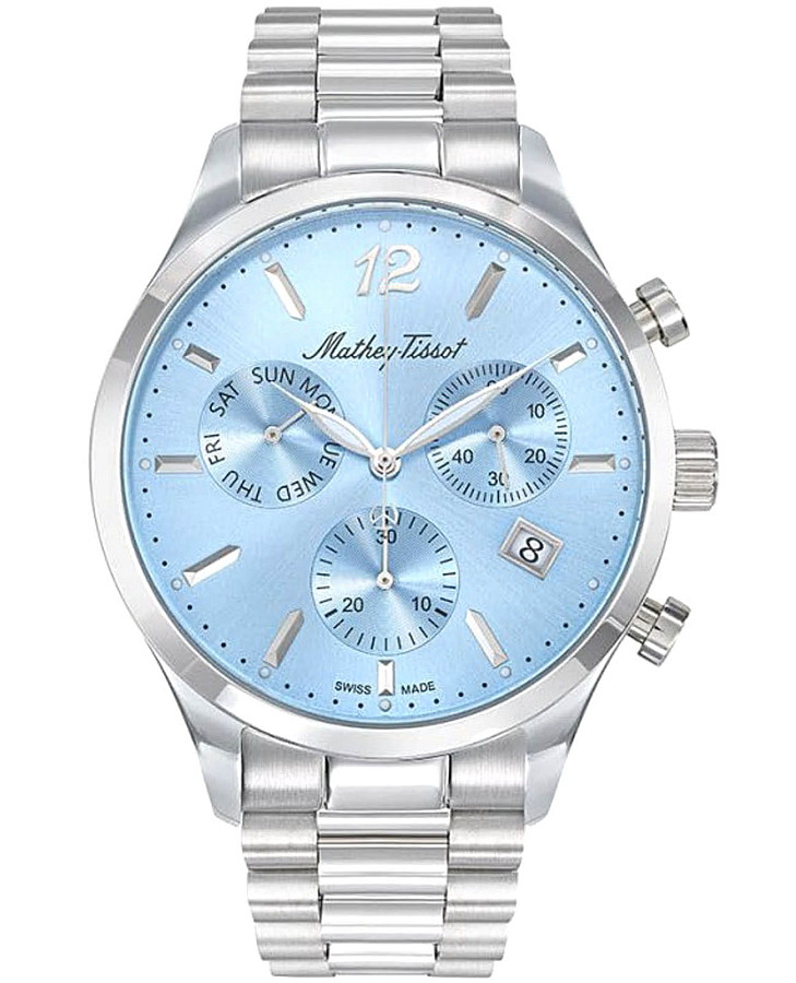 Часы Mathey-Tissot Urban H411CHASKY — мужские, голубой