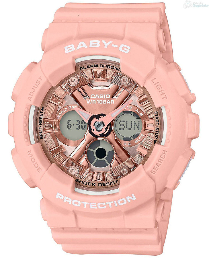 Часы Casio G-Shock GMA-S120DP-4A — женские, розовый