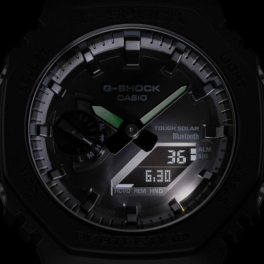 Часы Casio G-Shock GA-B2100-1A1DR (GA-B2100-1A1) — мужские, пластик