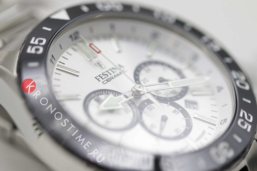 Часы Festina Ceramic F20575/1 — нержавеющая сталь, мужские