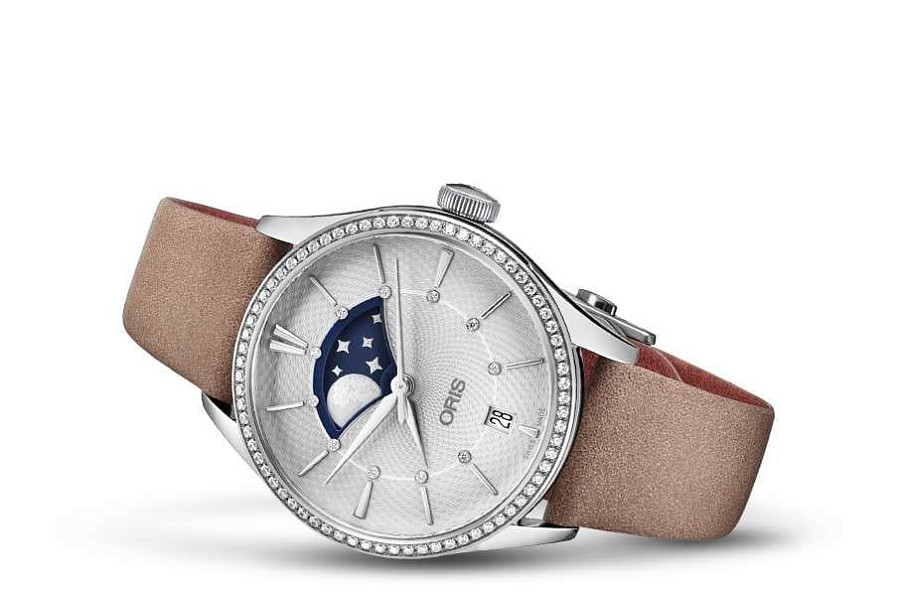 Часы Oris Artelier 01 763 7723 4951-07 5 18 33FC — металл сталь, Швейцария