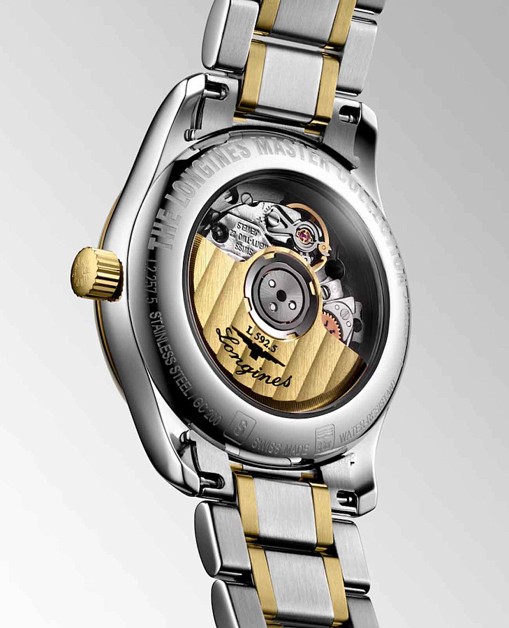 Часы Longines Master Collection L2.257.5.87.7 — механические, золото сталь