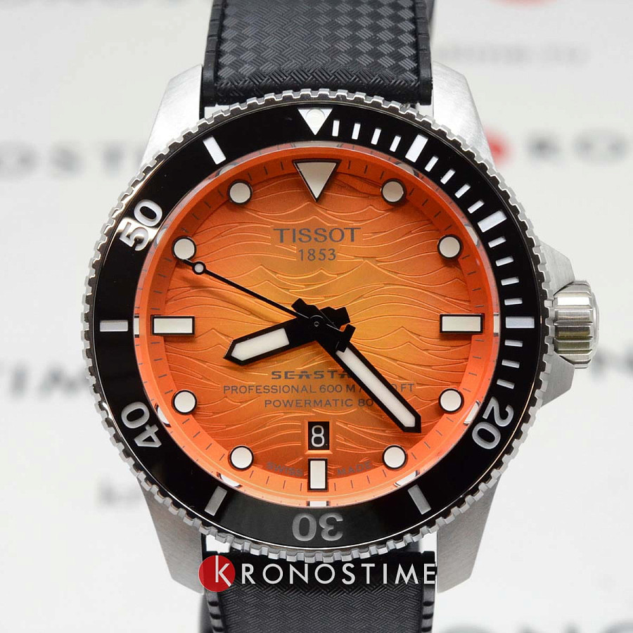 Часы Tissot Seastar 2000 44 mm T120.907.17.281.00 — Швейцария, механические