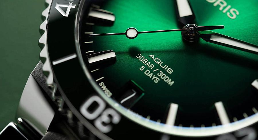 Часы Oris Aquis Date Calibre 400 01 400 7769 4157-07 4 22 74FC — нержавеющая сталь, мужские