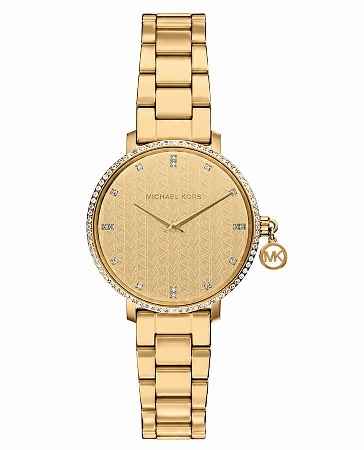Часы Michael Kors Mini Pyper MK7572 — женские, золотистый