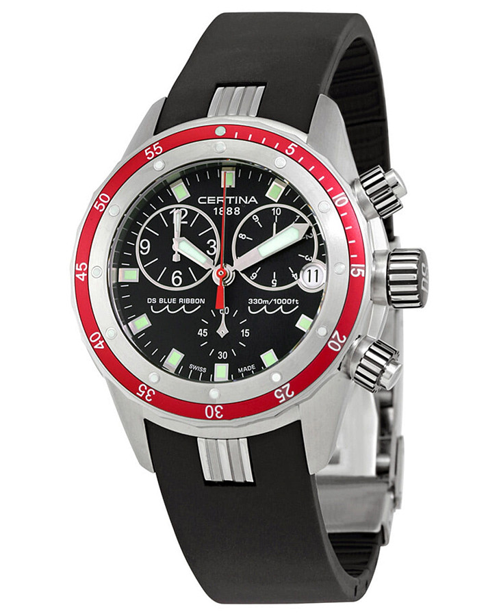 Часы Certina DS Podium C007.417.17.051.00 — мужские, черный