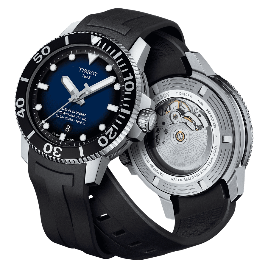 Часы Tissot Seastar 1000 Powermatic 80 T120.407.17.041.00 — артикул T1204071704100
