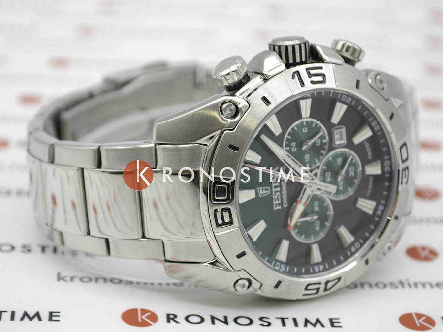 Часы Festina Chrono Bike F20543/3 — мужские, нержавеющая сталь
