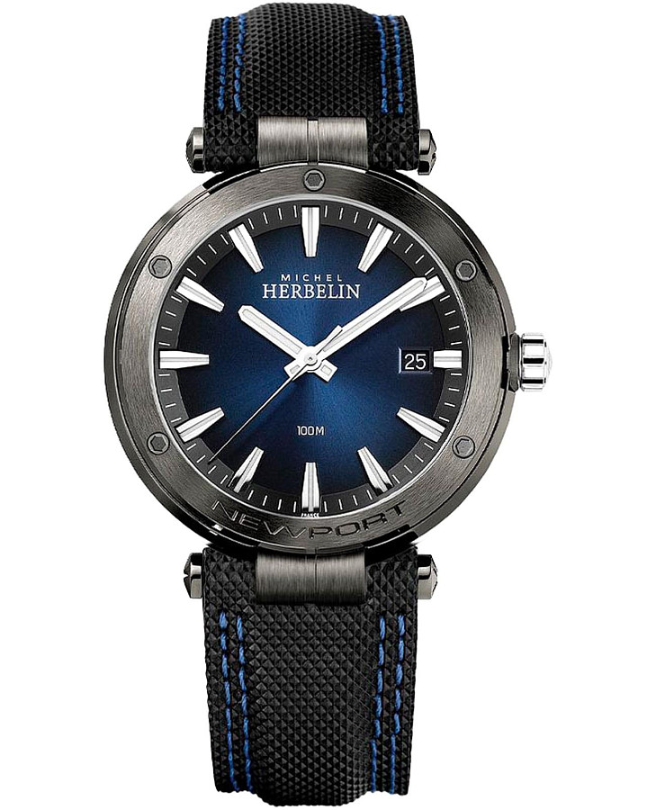 Часы Herbelin Newport 12288G15 — мужские, синий