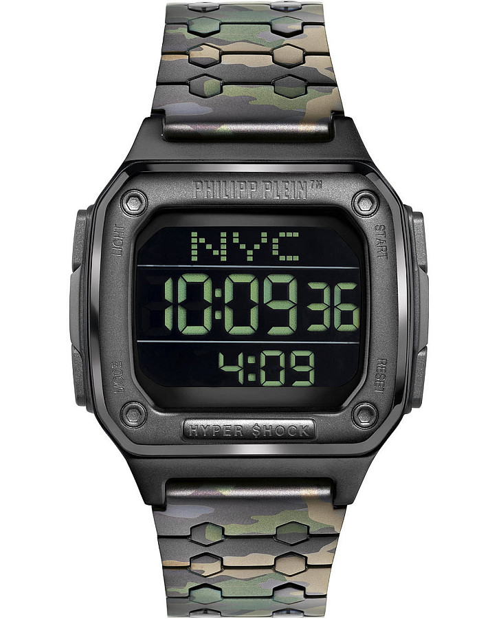 Часы Philipp Plein Hyper Shock PWHAA0921 — мужские, черный