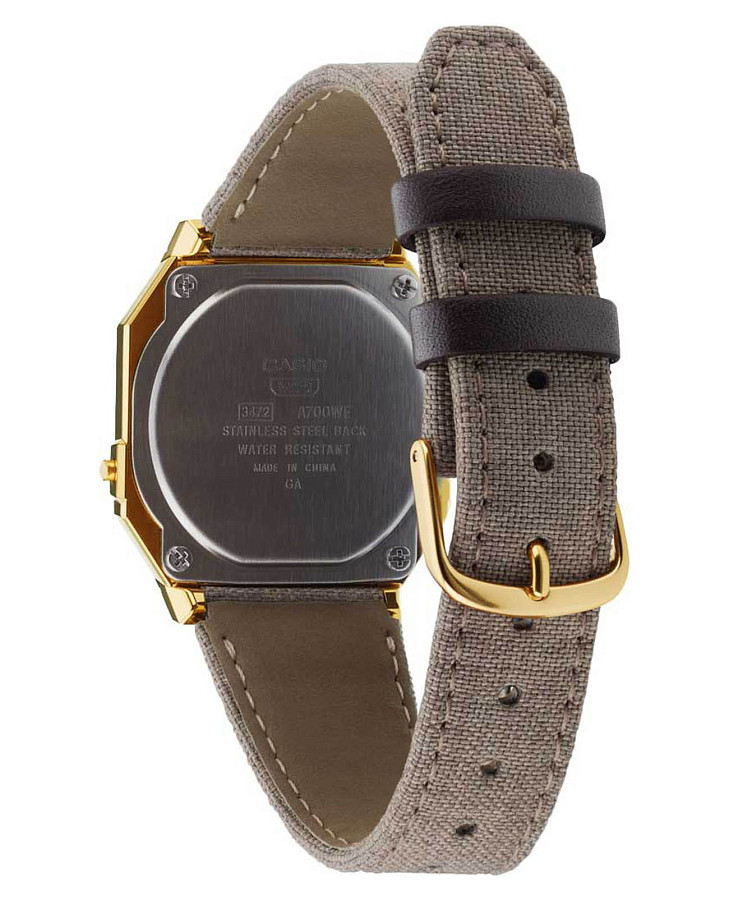 Часы Casio Vintage A700WEGL-5AEF — кварцевые, металл сталь