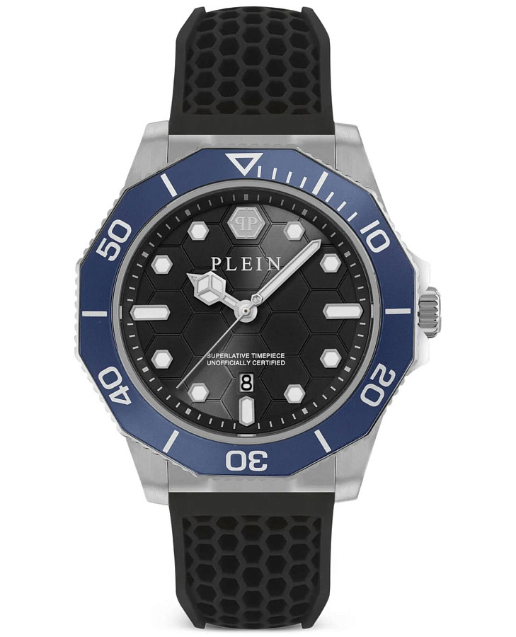Часы Philipp Plein Aquastorm PW2GA0126 — мужские, черный
