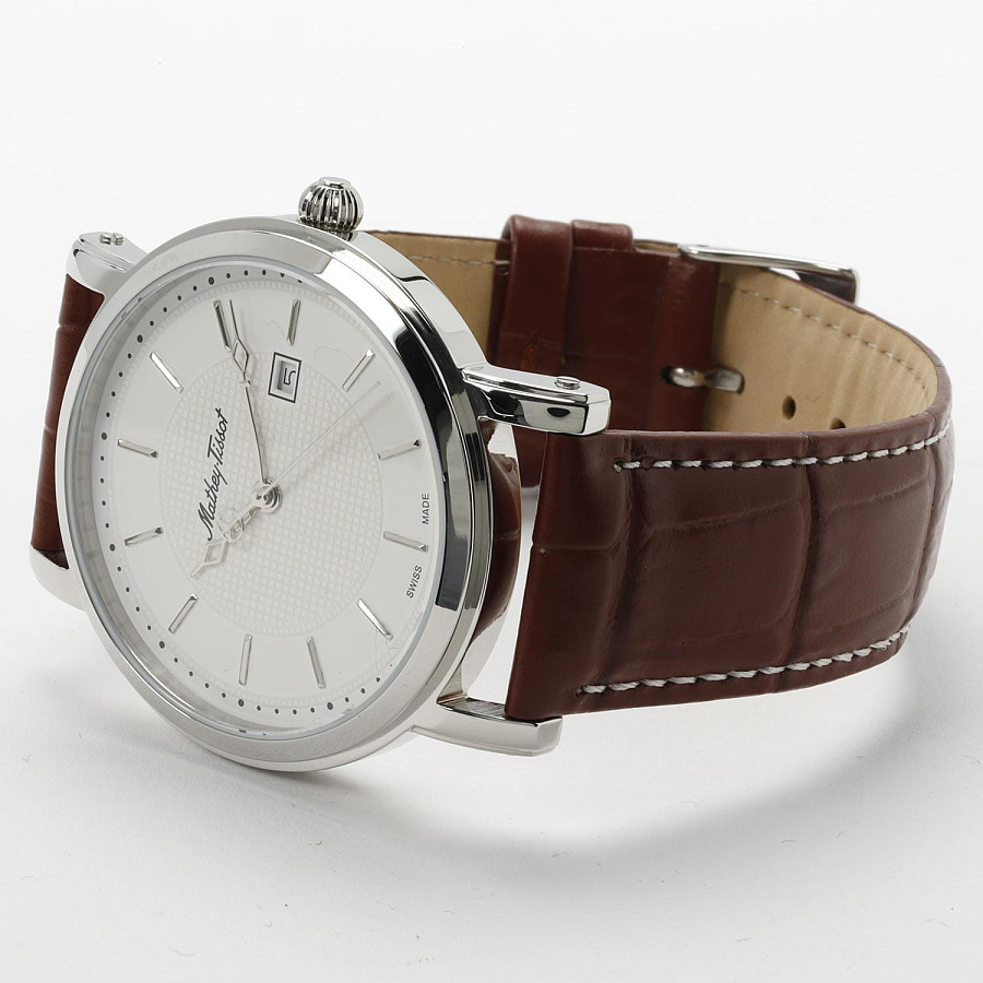 Часы Mathey-Tissot City Leather HB611251AI — металл сталь, Швейцария