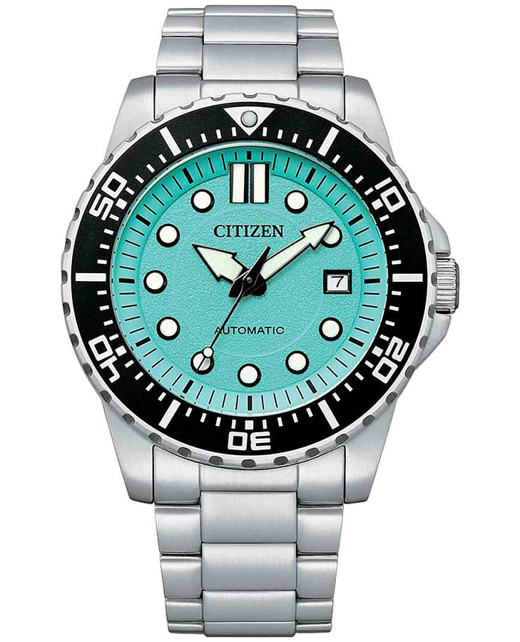 Часы Citizen Automatic NJ0170-83X — мужские, голубой