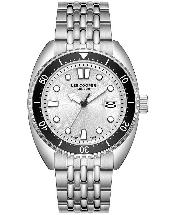Часы Lee Cooper LC07997.050 — мужские, серебристый