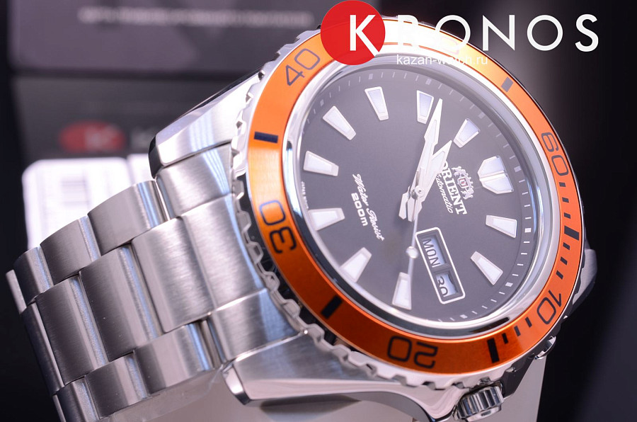 Часы Orient EM75004B (FEM75004B9) — механические, металл сталь