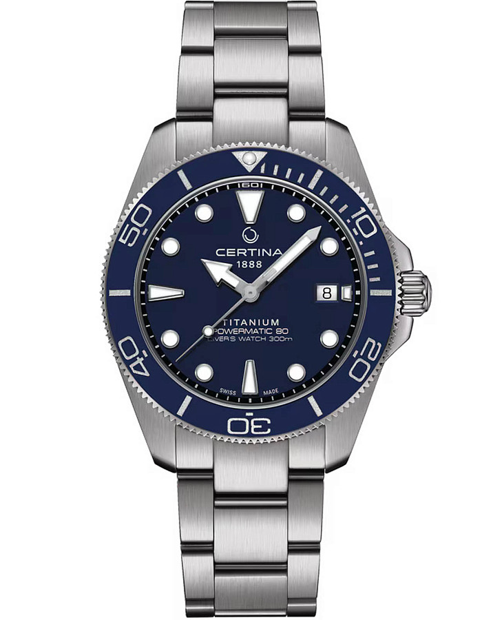 Часы Certina DS Action C048.407.44.041.00 — мужские, синий