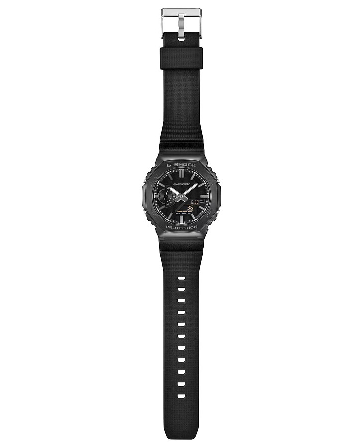 Часы Casio G-Shock Luxe Black GM-2100LXB-1A — металл сталь пластик, Япония
