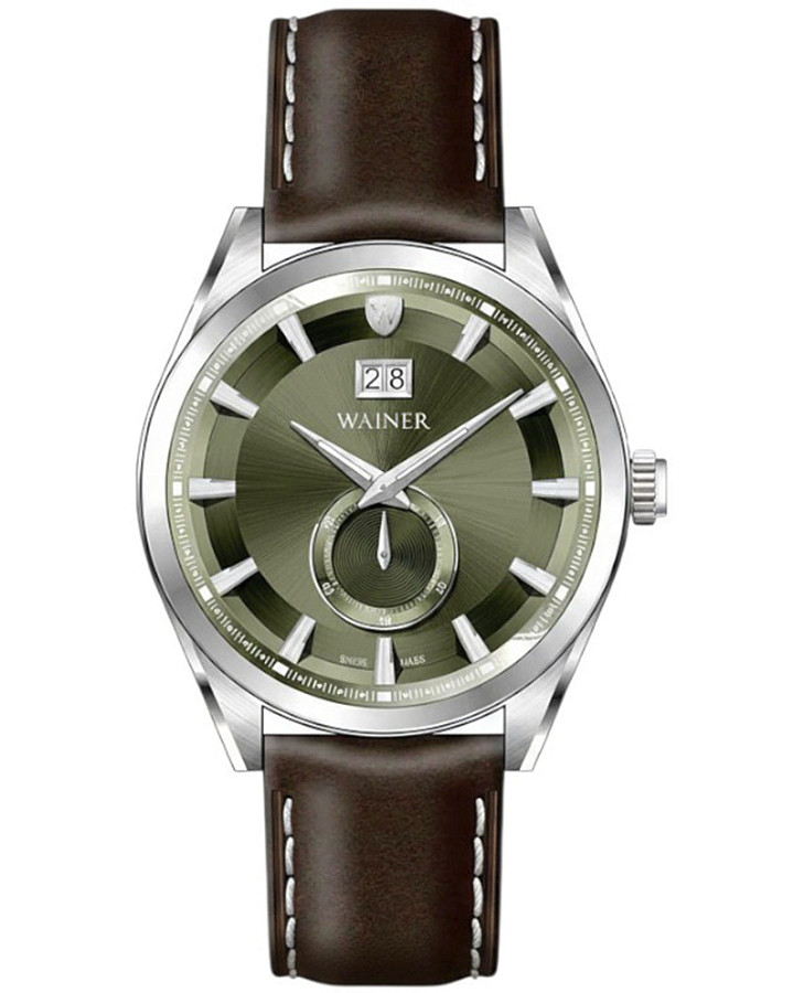 Часы Wainer Classic WA.17100-D — мужские, зеленый