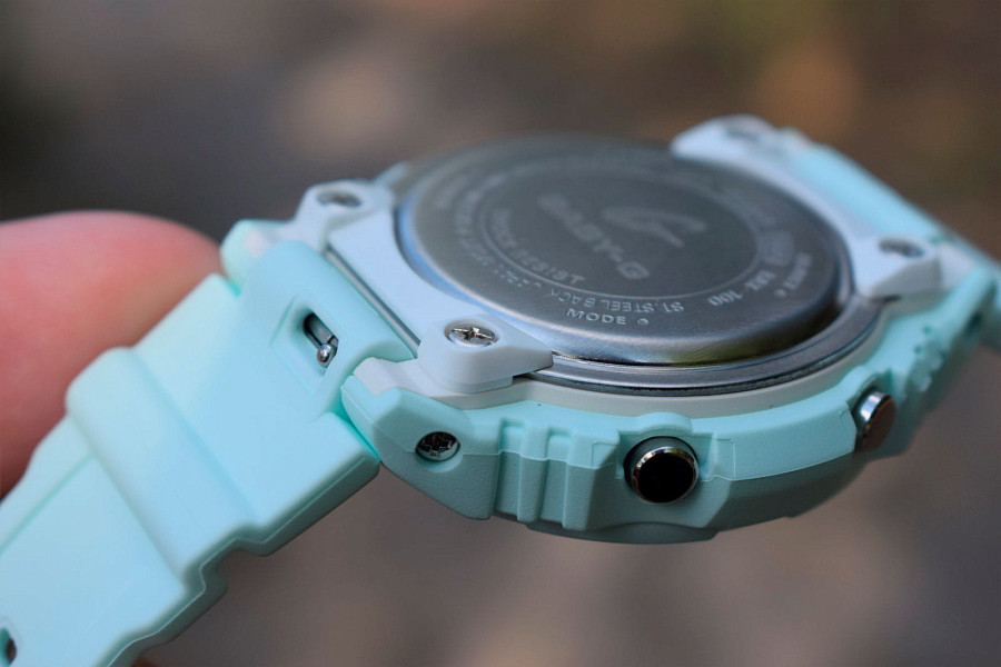 Часы Casio Baby-G G-Lide BAX-100-3A — голубой, пластик