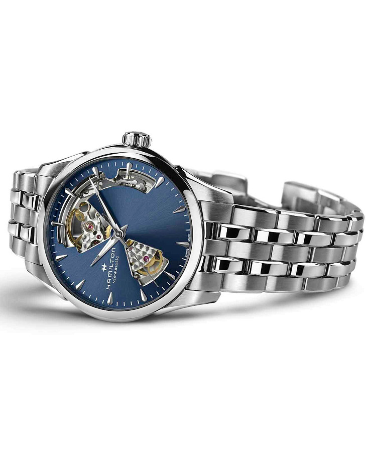 Часы Hamilton Jazzmaster Open Heart Auto H32215141 — нержавеющая сталь, женские