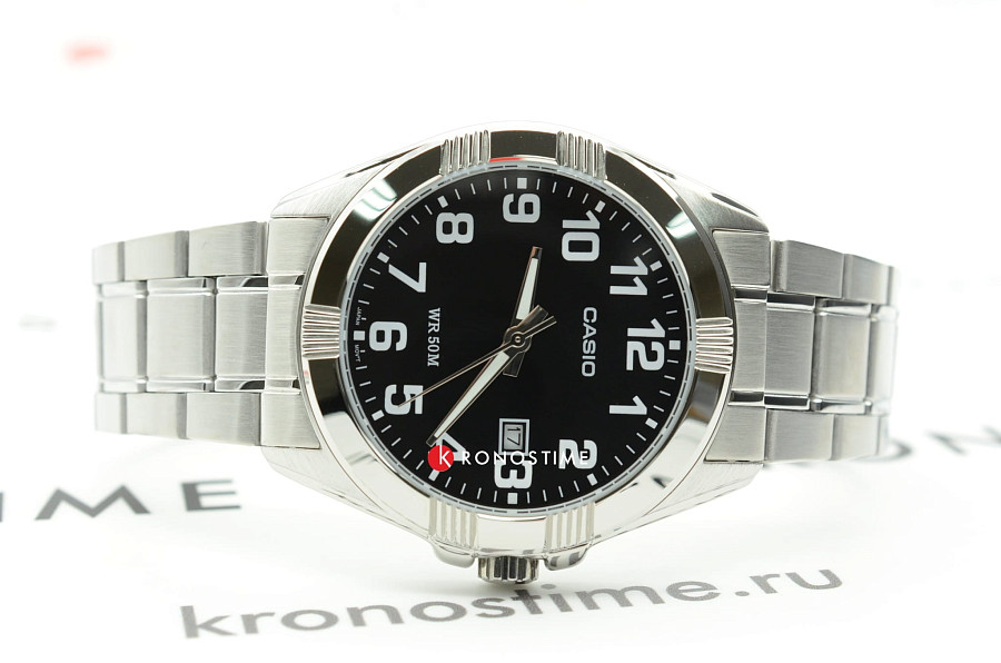 Часы Casio MTP-1308D-1B — металл латунь, Япония