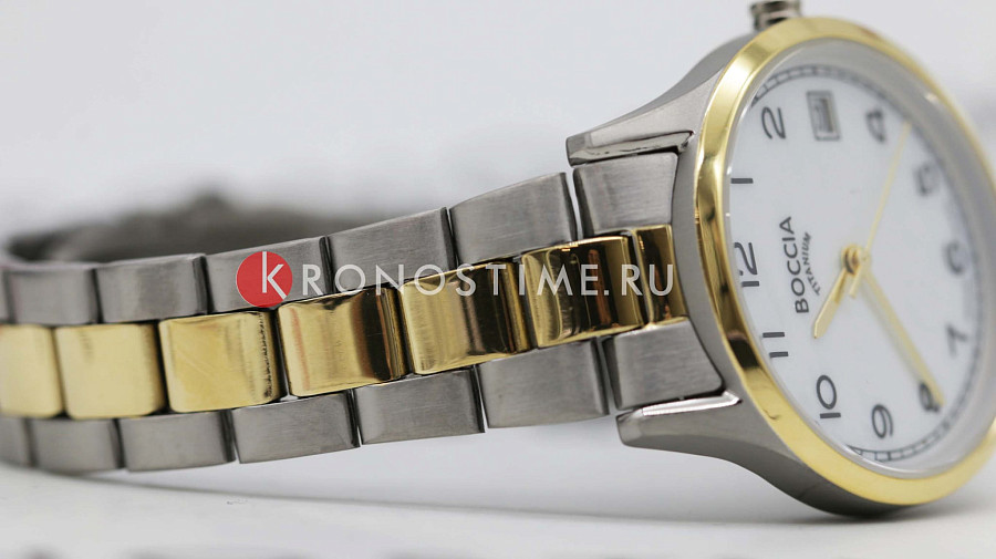Часы Boccia Titanium 3324-02 — металл титан, Германия