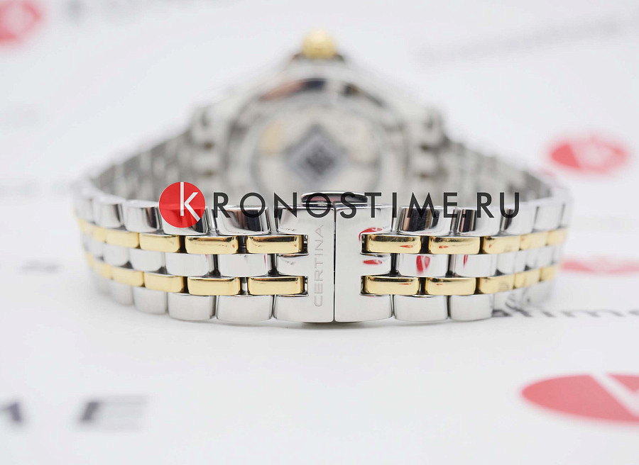 Часы Certina DS Action Lady Powermatic 80 C032.207.22.126.00 — нержавеющая сталь с pvd-покрытием, женские
