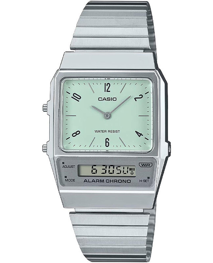 Часы Casio Vintage AQ-800E-3ADF (AQ-800E-3A) — женские, голубой