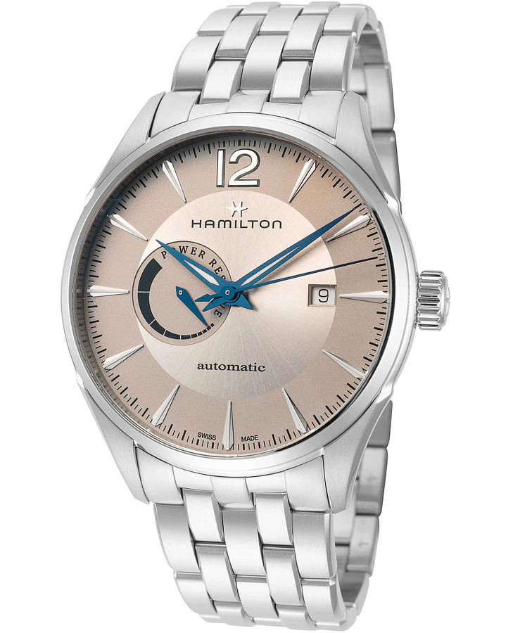 Часы Hamilton Jazzmaster Power Reserve Auto H89545121 — мужские, бежевый