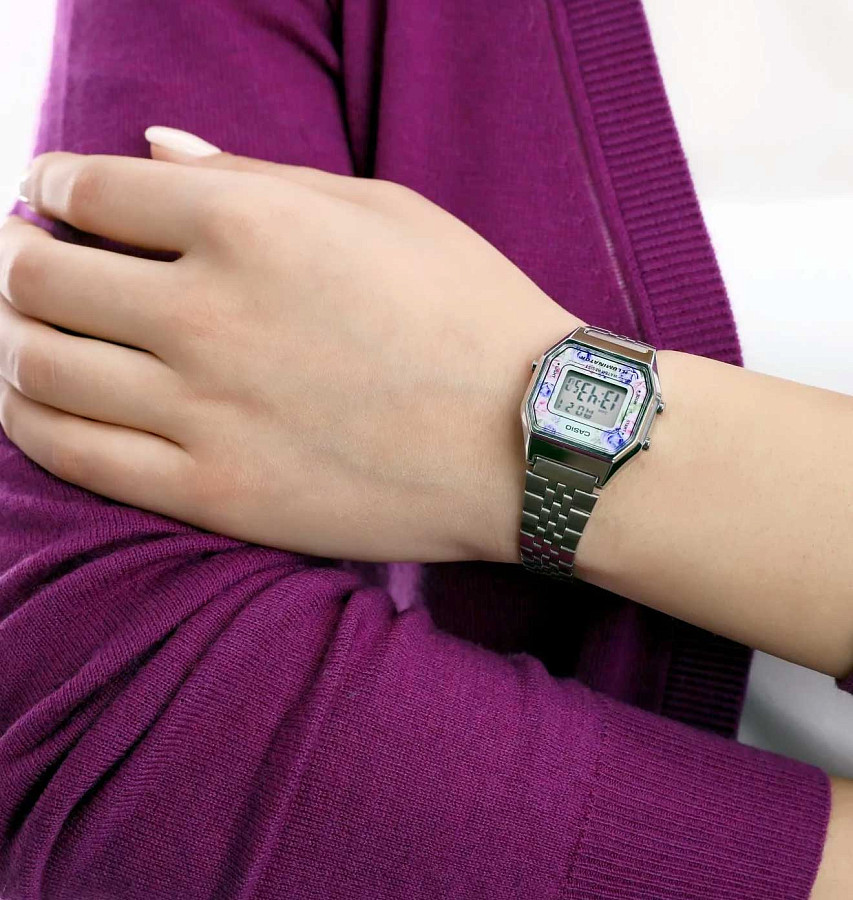 Часы Casio Vintage LA680WA-2CDF (LA680WA-2C) — кварцевые, пластик