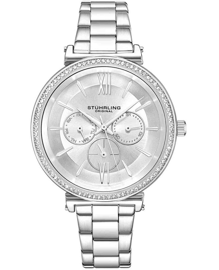 Часы Stuhrling Aria 3908.2 — женские, серебристый