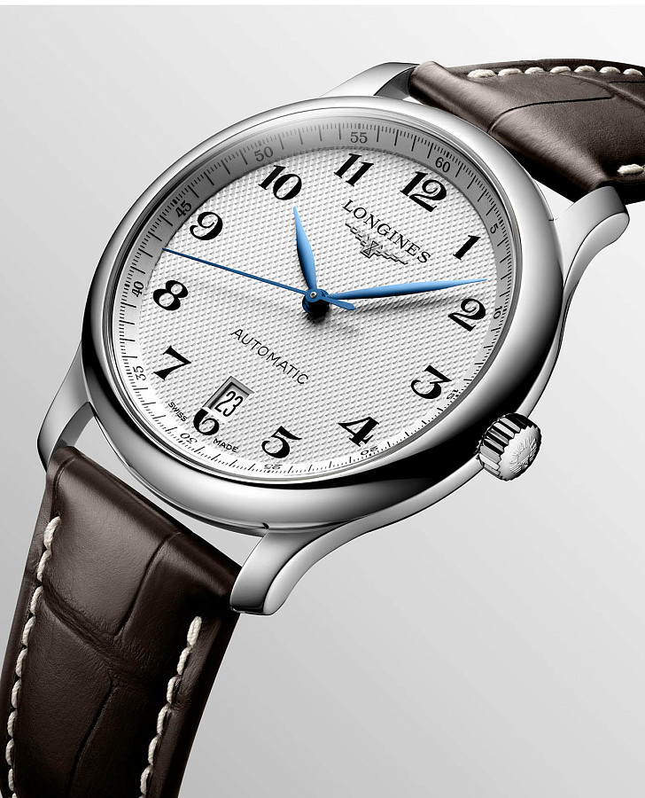 Часы Longines Master Collection L2.628.4.78.3 — мужские, кожаный
