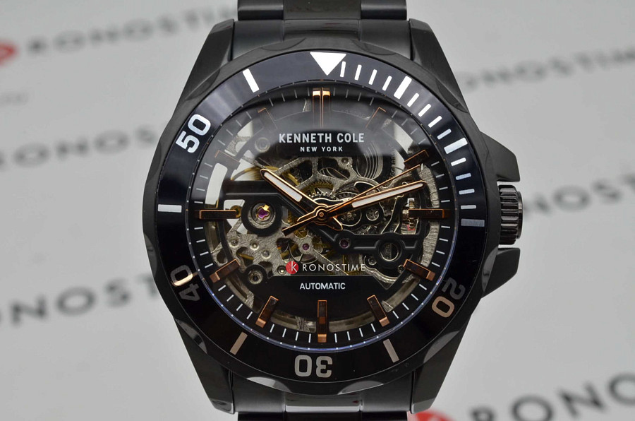 Часы Kenneth Cole Automatic KCWGY0046002 — механические, металл сталь