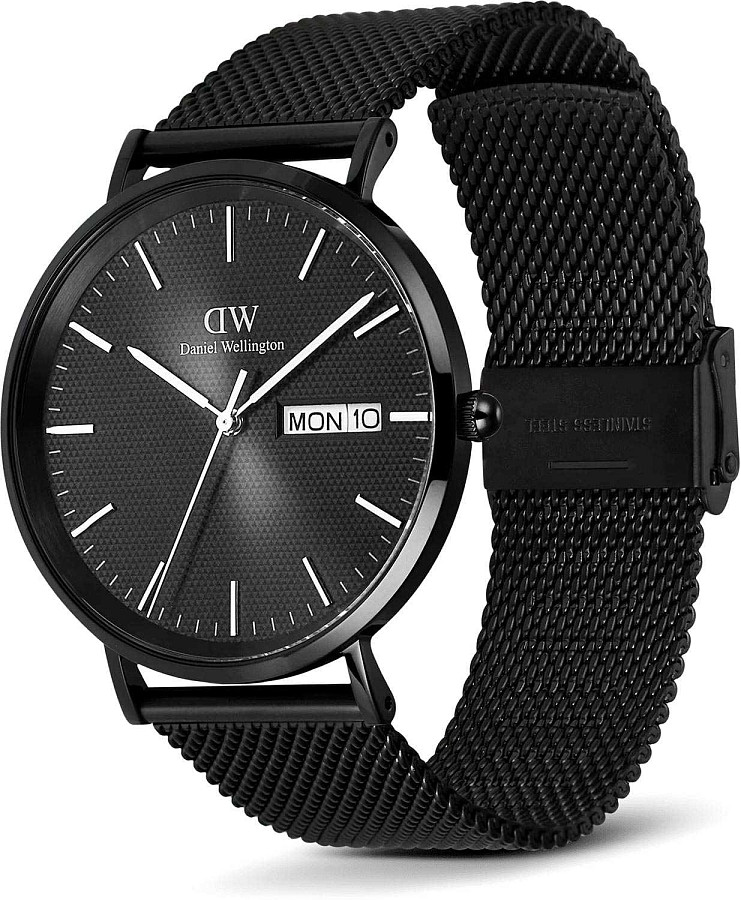 Часы Daniel Wellington Classic Day Display Onyx Black DW00100831 — нержавеющая сталь с pvd-покрытием, мужские