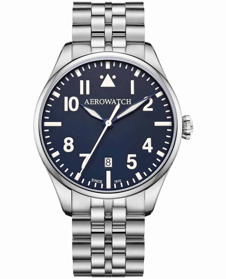 Часы Aerowatch 42997 AA04 M — мужские, синий