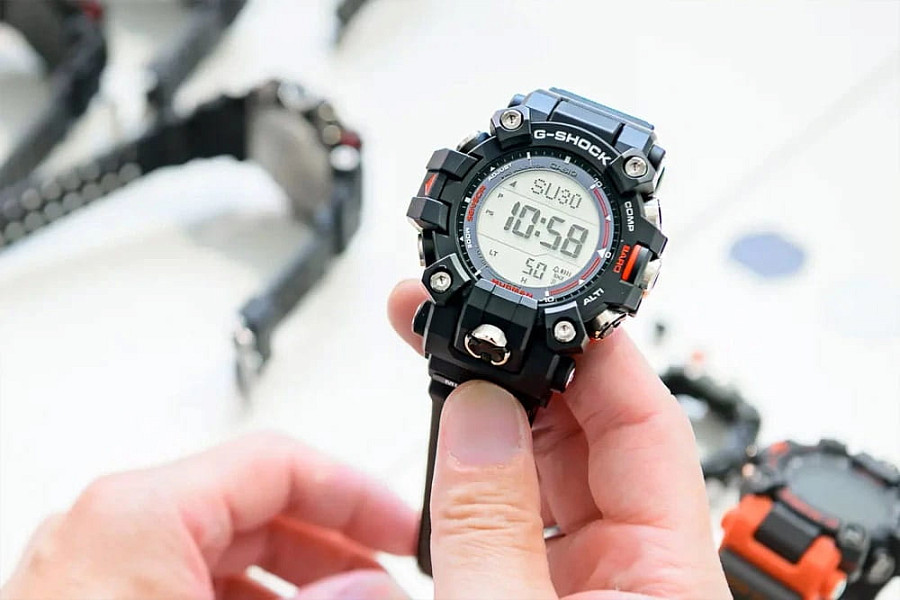Часы Casio G-Shock GW-9500-1DR (GW-9500-1ER) — серый, электронные