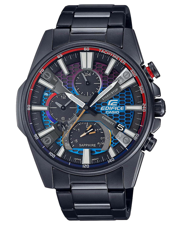 Часы Casio Edifice EQB-1200HG-1ADR — мужские, черный