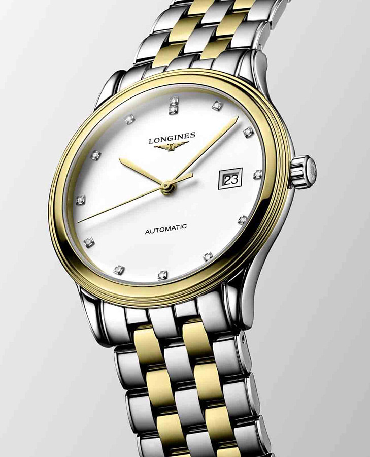 Часы Longines Flagship L4.984.3.27.7 — механические, металл сталь