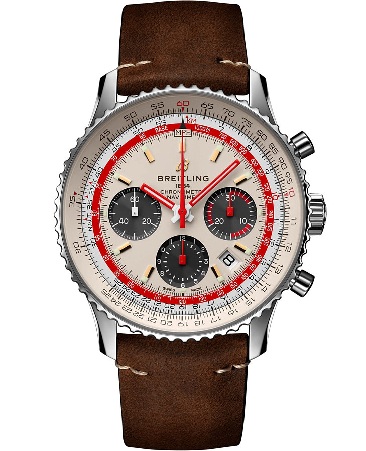 Часы Breitling Navitimer B01 Chronograph 43 TWA AB01219A1G1X1 — мужские