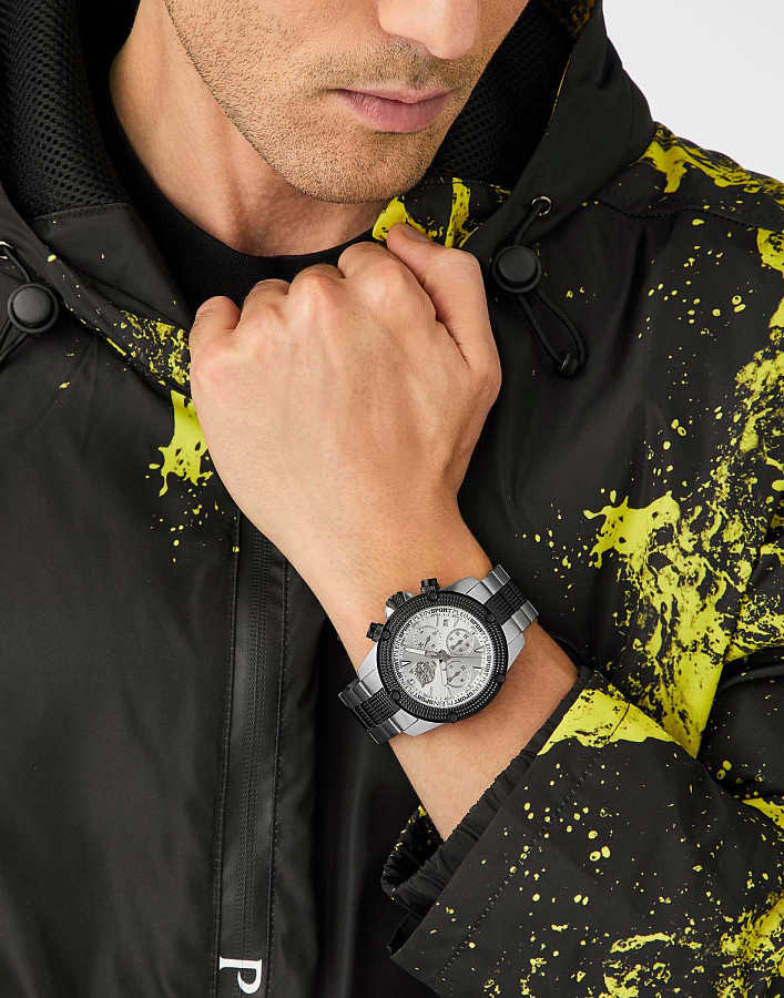 Часы Plein Sport Hurricane PSDBA0923 — кварцевые, сталь металл