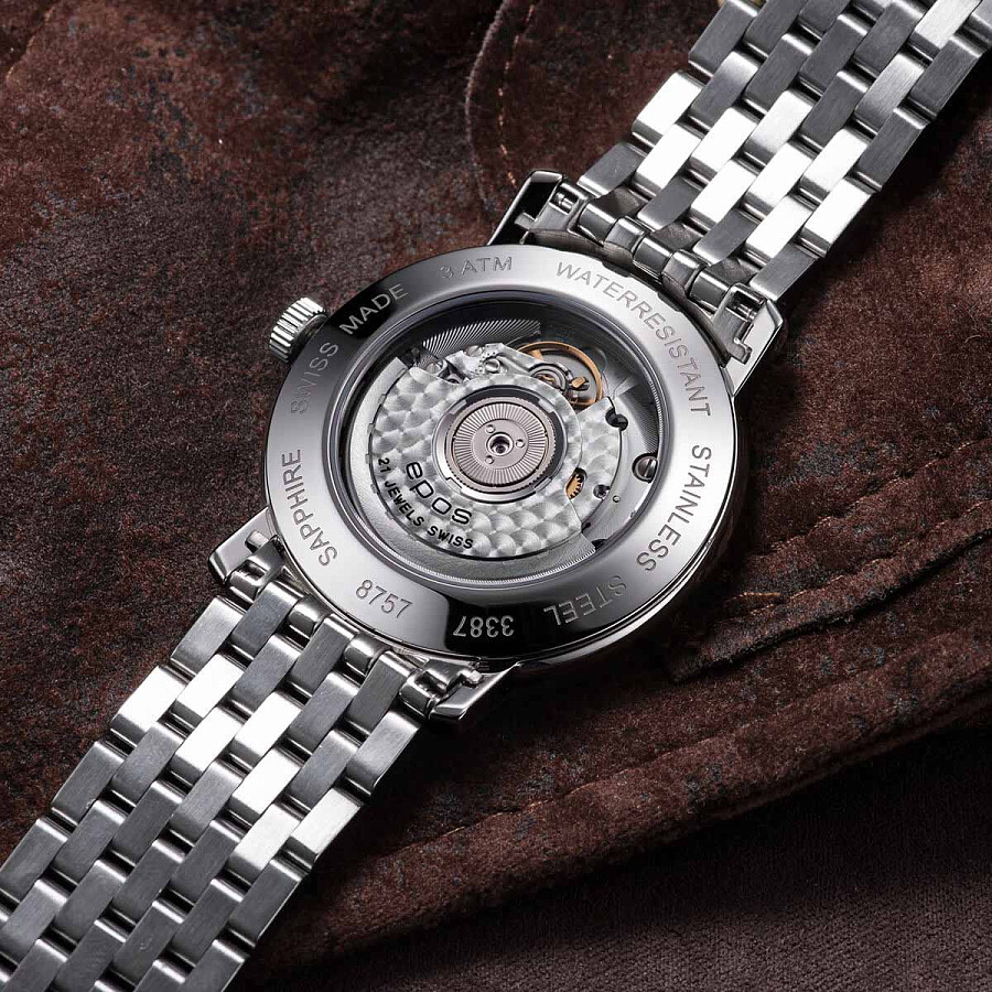 Часы Epos Originale 3387.152.20.28.30 — нержавеющая сталь, мужские