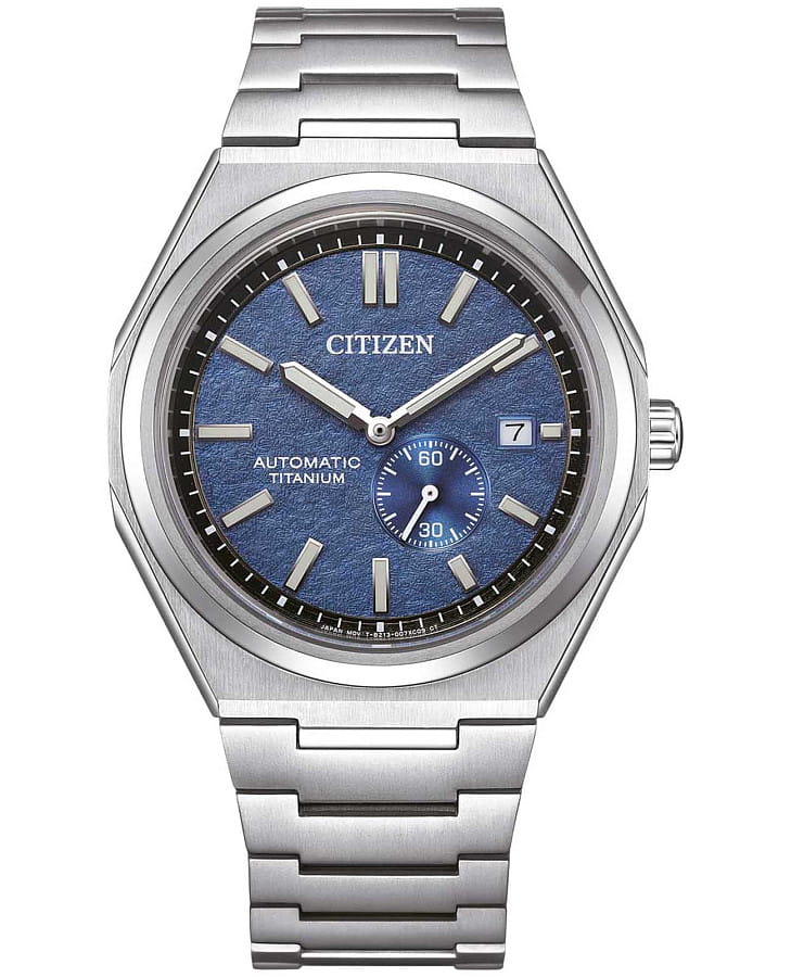Часы Citizen Super Titanium NJ0180-80L — мужские, синий