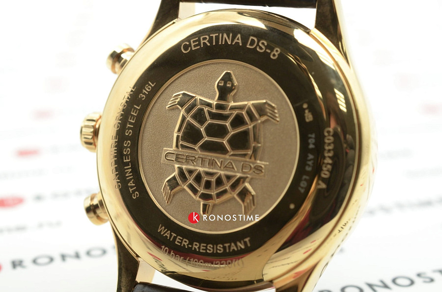 Часы Certina DS-8 Chronograph Moon Phase C033.450.36.051.00 — артикул C0334503605100, мужские