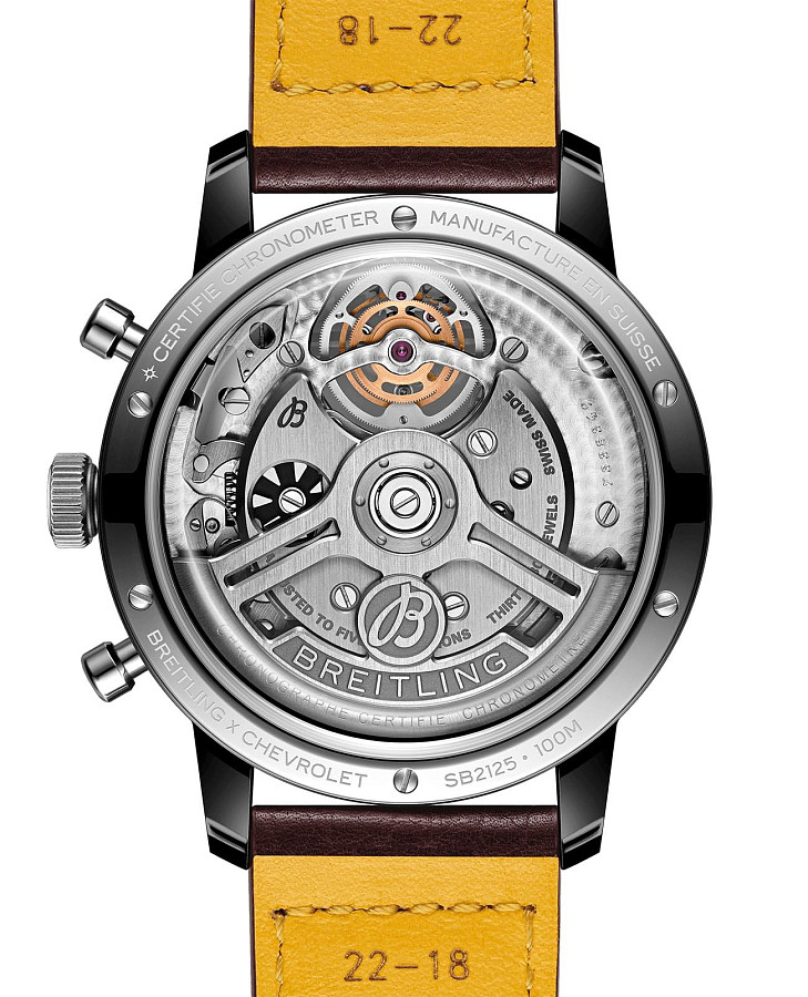 Часы Breitling Top Time B21 Chevrolet Corvette SB21252A1Q1X1 — кожаный, мужские