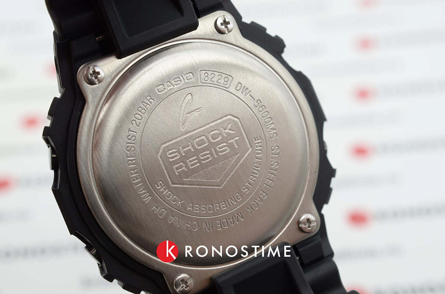 Часы Casio G-Shock DW-5600MS-1DR (DW-5600MS-1D) — артикул DW-5600MS-1D